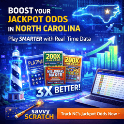 Savvy Scratch Launches in North Carolina: Finally, Real Scratch-Off Odds for Tar Heel State Players