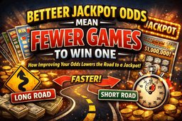 The Shorter Road: Why Better Jackpot Odds Mean Fewer Scratch-Offs Between You and a Top Prize