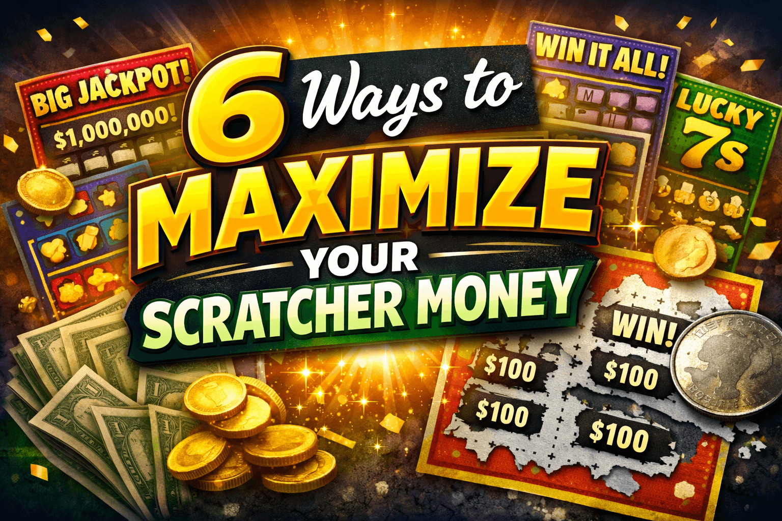 6 Ways to Maximize Your Scratcher Money