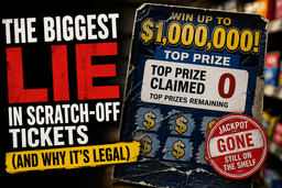 The Biggest Lie in Scratch-Offs (And Why It's Completely Legal)